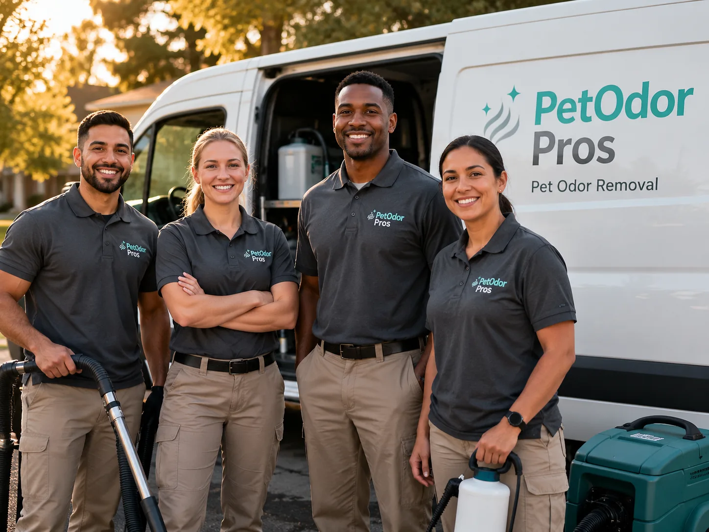 Pet Odor Removal team serving Sunray, TX